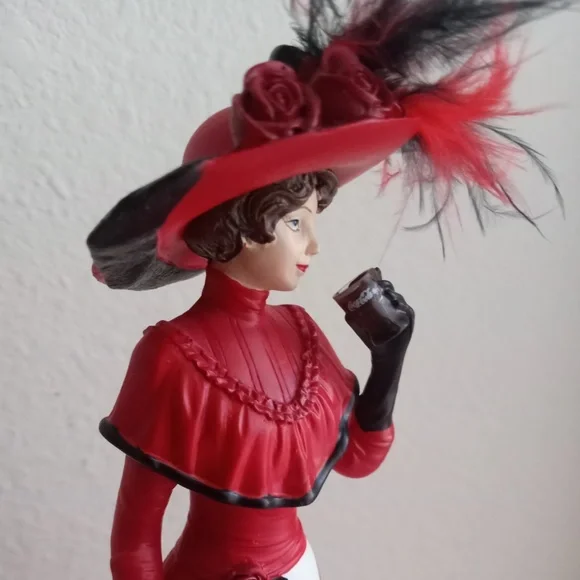 COCA-COLA Pure Radiance Lady Figurine Hamilton Collection #1063 - Picture 6 of 10